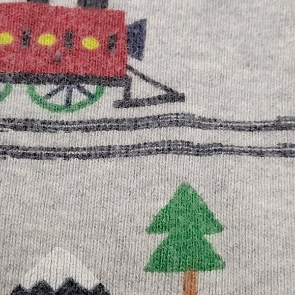 HANNA ANDERSSON Train Long John Pajama Set - 140 OR 10 (PRE-OWNED) - Picture 11 of 12